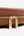 Gold precision zip detail on Ten Twenty Arabica Coffee padel racket bag in tan brown vegan leather