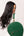 Woman wearing Ten Twenty Emirates Palms premium padel racket bag in forest green vegan leather as shoulder bag - UAE
